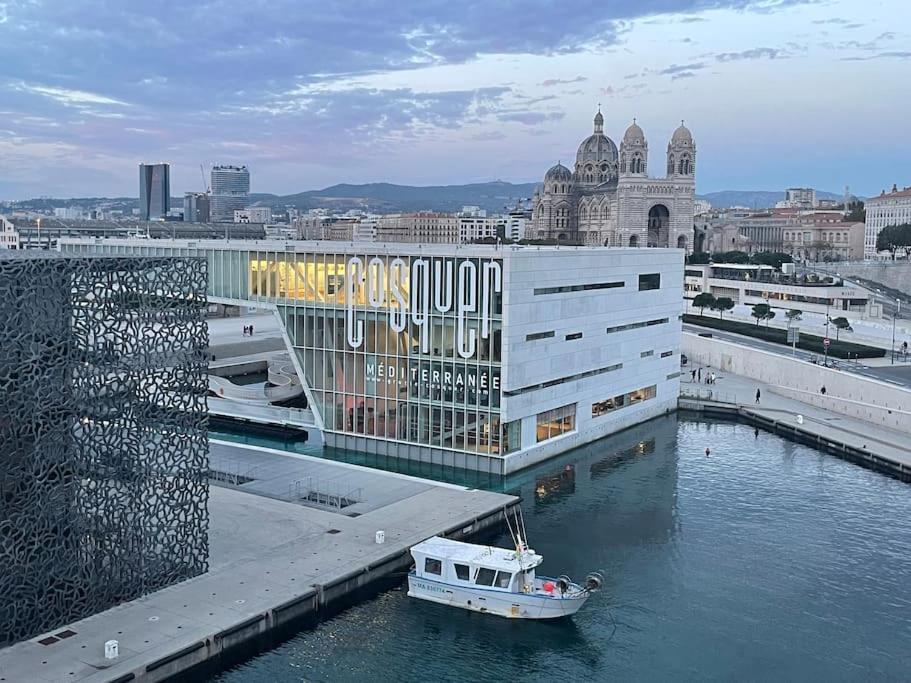 Charmant Studio Quai Joliette Marseille Eksteriør bilde